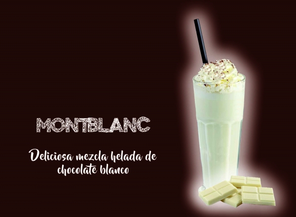 FRAPPÉ CHOCOLATE BLANCO - MONTBLANC - 1KG.