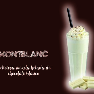 MONTBLANC - FRAPPÉ DE CHOCOLATE BLANCO